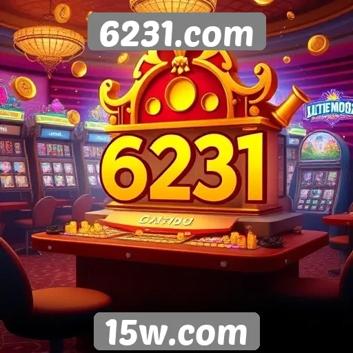 Jogos de cassino em destaque no 6231.com