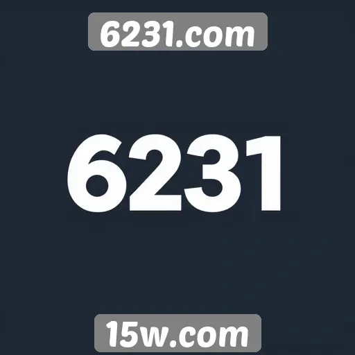 Análise da interface do site 6231.com